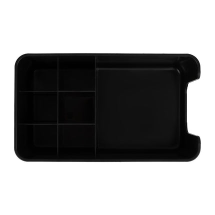 Bar Caddy with Multiple Compartments | Olympia Kristallon | Chrome ABS 8