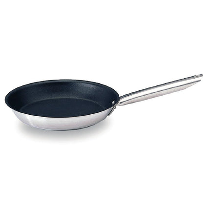 Induction Frying Pan 24cm | Matfer Bourgeat | Stainless Steel with Non-Stick Coating