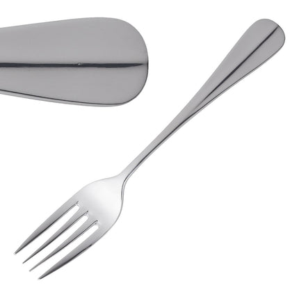 Table Forks Polished 18/0 Stainless Steel | Olympia Baguette | 12 Pieces