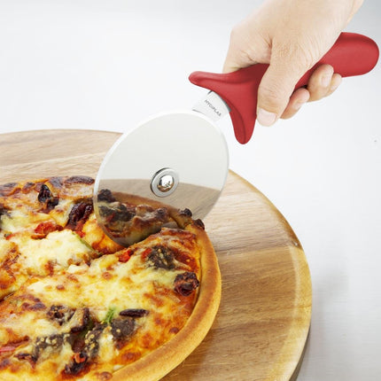 Red Pizza Cutter 10 cm | Hygiplas 3
