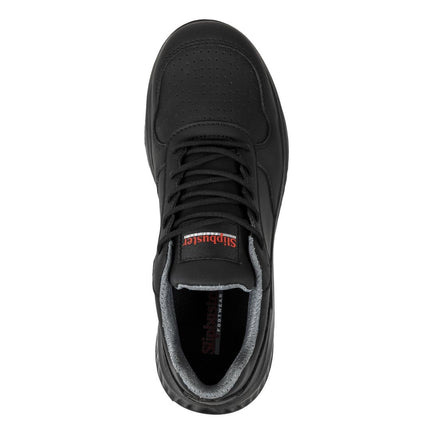 Slipbuster Slip-Resistant Sneakers | Recycled Microfiber | Matte Black | Size 38 7
