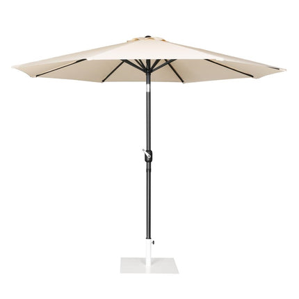 Round UV-Resistant Parasol 3M Diameter | Bolero Sevilla | Cream 2