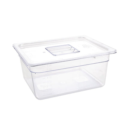 Polycarbonate 1/2 Gastronorm Container 150mm | Vogue | Clear 2