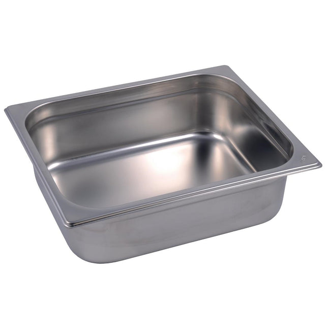 Stainless Steel Gastro Pan GN 1/2 | 6.5cm Depth | 325x265mm