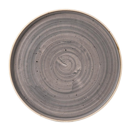 Stonecast Grey Plate with Raised Edge 16cm | Churchill (6 pcs)