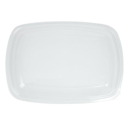Fastpac Large Rectangular Food Container Lids | Microwave Safe 2