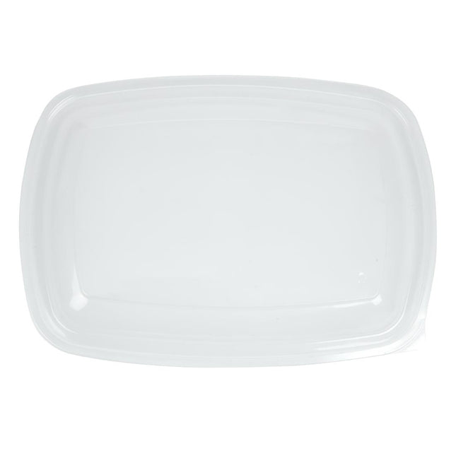 Fastpac Large Rectangular Food Container Lids | Microwave Safe 2