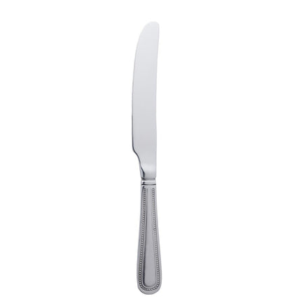Table Knife with Bead Edge | Olympia Bead | 12 Pieces | High Gloss 18/0 Stainless Steel 6