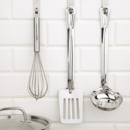 Nisbets Essentials Whisk 295mm | Stainless Steel with Plastic Handle 3
