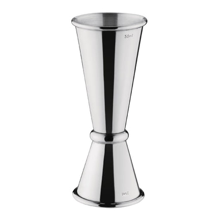 Stainless Steel Double-Sided Jigger 25/50ml | Olympia 6