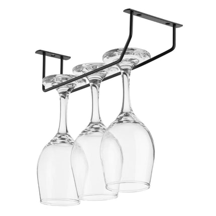 Black Wine Glass Rack 255mm | Olympia
