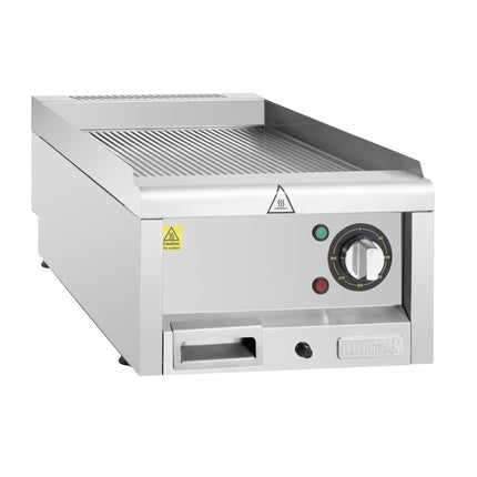Electric Ribbed Griddle 400mm | Buffalo 600-Series