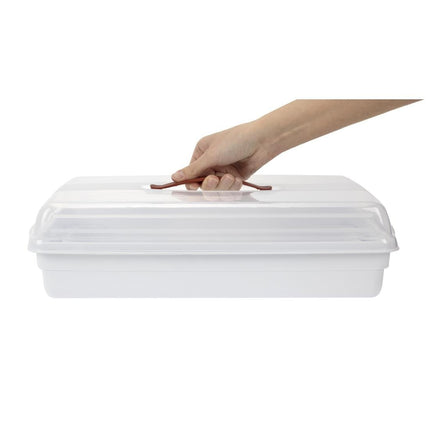 White Storage Box with Handle 450mm | Curver 6