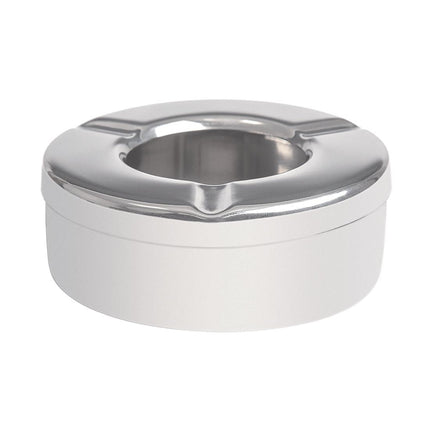 Stainless Steel Windproof Ashtray 9cm (Set of 6) | Olympia 2