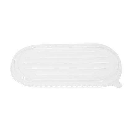 Recyclable PET Lids for Bagasse Oval Containers | Fiesta 2