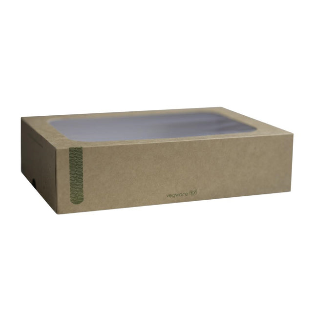 Compostable Medium Sandwich Boxes with Lid | Vegware