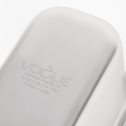 Stainless Steel GN 1/4 Container 150mm Depth | Vogue 7