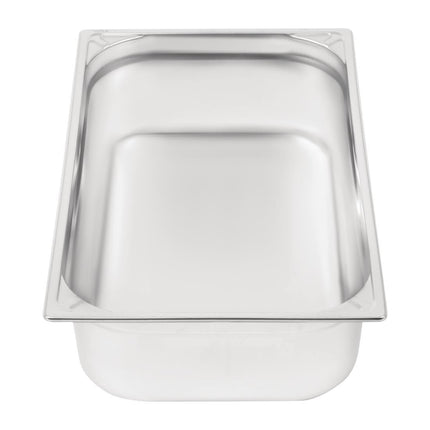 Heavy-Duty Stainless Steel GN 1/1 Container 150mm | Vogue 3