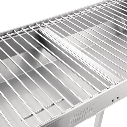 Professional Charcoal Barbecue with Large Cooking Surface | Buffalo 4