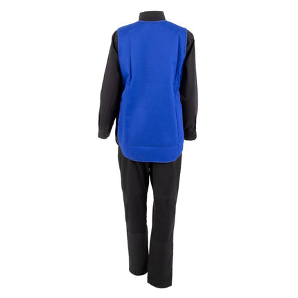 Polyester Cotton Tabbard Apron with Pocket | Royal Blue 5