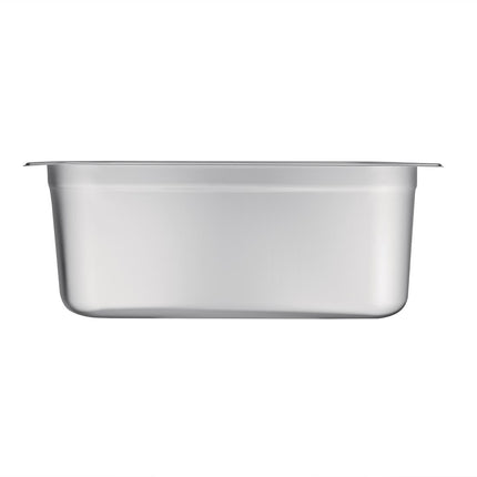 Stainless Steel GN 1/1 Gastronorm Pan 200mm Depth | Vogue 6