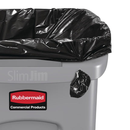Slim Jim Waste Container with Air Vents 87L | Rubbermaid 5