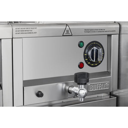 Electric Fryer 8L | Buffalo 600 Series | 6kW Element 6