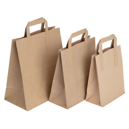 Recyclable Brown Paper Bags Medium | Fiesta 5