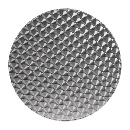Round Stainless Steel Bistro Table 60cm Grey | Bolero 4