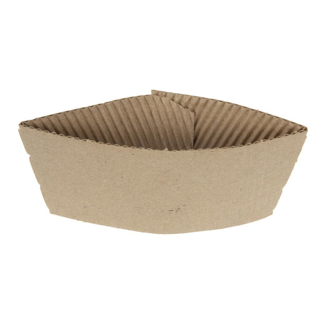 Corrugated Cardboard Cup Sleeves for 350ml & 450ml Cups | 1000 Pieces