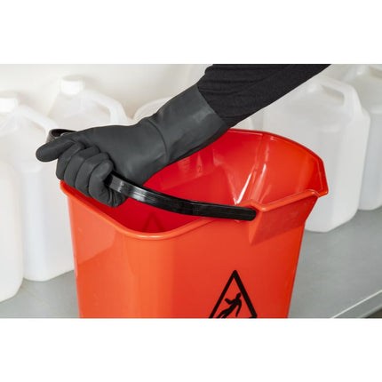 Natural Latex Cleaning and Maintenance Gloves Size L 6
