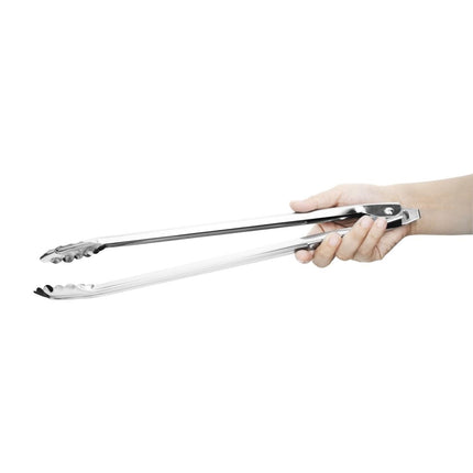 Stainless Steel Serving Tongs 40.5cm | Vogue 2