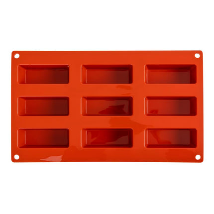 Mini Cake Silicone Baking Mold 9 Cavities | Pavoni Formaflex | 3cm Deep 3