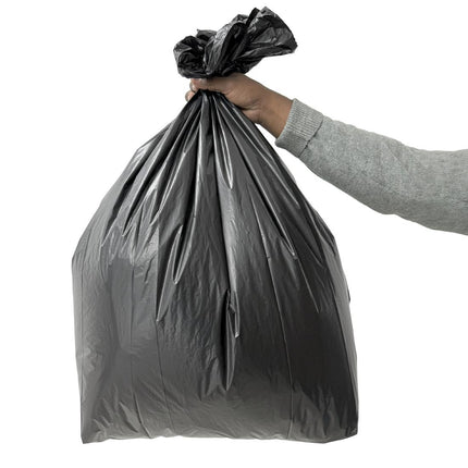Heavy Duty Black Waste Bags 120L | Jantex 4