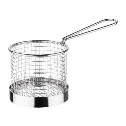 Olympia Stainless Steel Fry Basket with Handle 9.5cm
