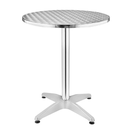 Round Stainless Steel Table 80cm | Bolero
