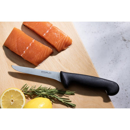Boning Knife 12.5cm Black Handle | Hygiplas 6