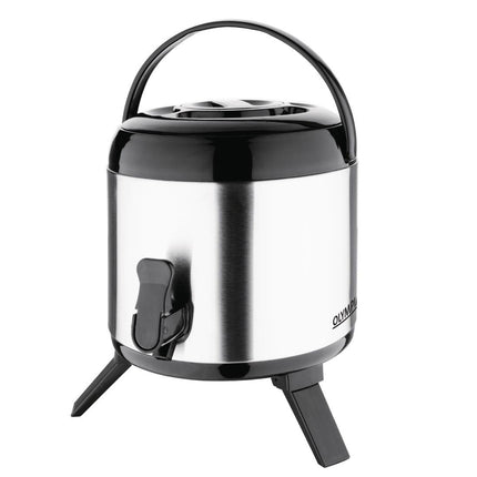 Double-Walled Stainless Steel Drink Dispenser 6L | Olympia