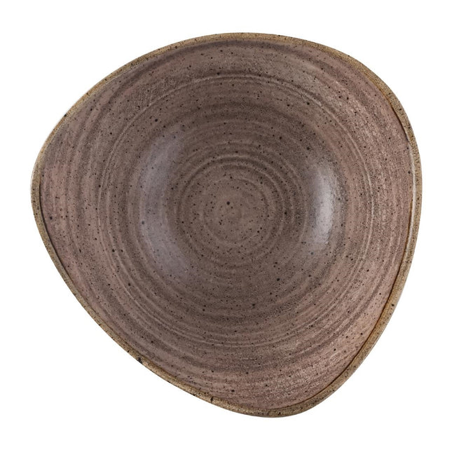 Bowls Raw Lotus Brown Semi-Matte | Churchill Stonecast Raw | 178mm