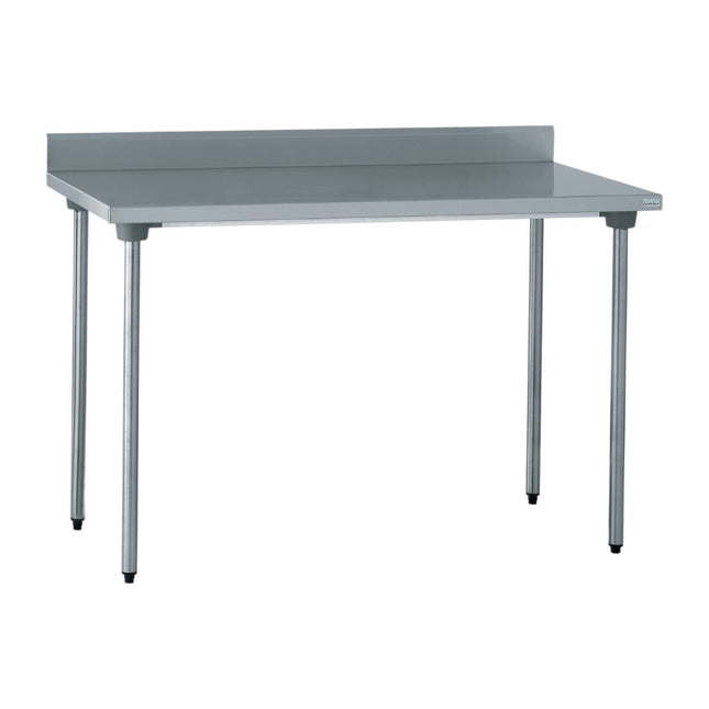 Stainless Steel Work Table with Back Splash 180cm | Tournus