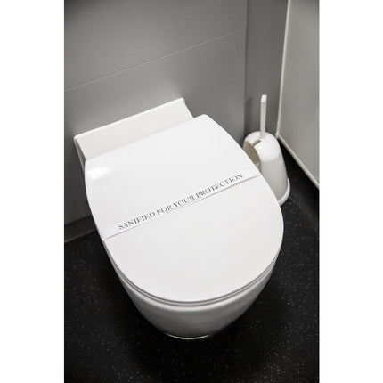 Sanitized For Your Protection Stickers | 250 Pieces