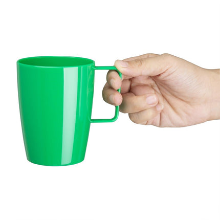 Kristallon Polycarbonate Mug with Handle Green 28.4cl | Olympia | 12 Pieces 4