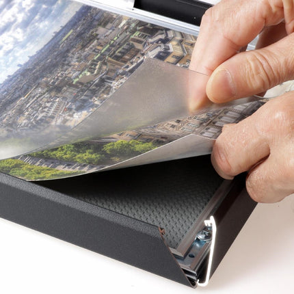Folding Frame A4 Matte Black 25mm | Europel 7