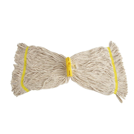 Yellow Stay-Flat Kentucky Cotton Mop | SYR 6