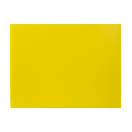 Yellow LDPE Cutting Board 600x450x10mm | Hygiplas 5