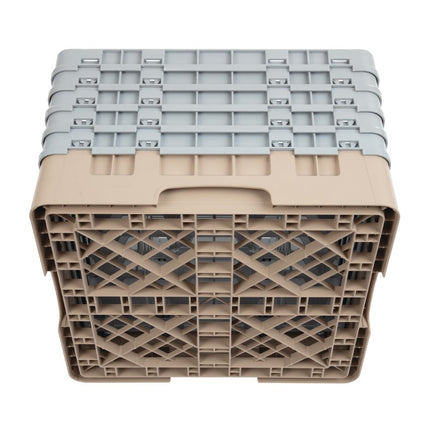 Dishwasher Rack with 16 Compartments | Cambro Camrack | Max Glass Height 25.7 cm 5