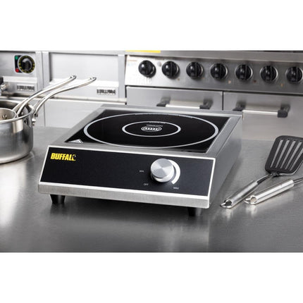 3000W Stainless Steel Induction Cooktop | Buffalo 9
