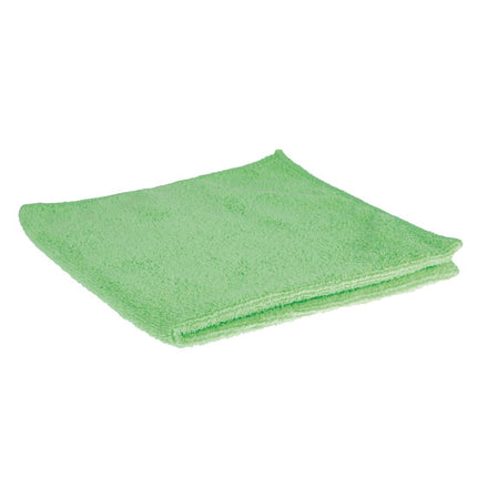 Microfiber Cleaning Cloths 40x40cm | Jantex | Green
