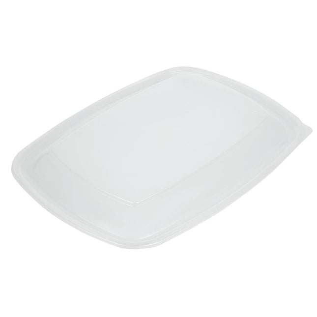 Fastpac Large Rectangular Food Container Lids | Microwave Safe