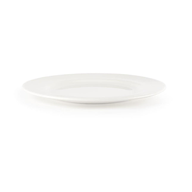 White Porcelain Classic Dinner Plate 25.4cm | Churchill Whiteware 2